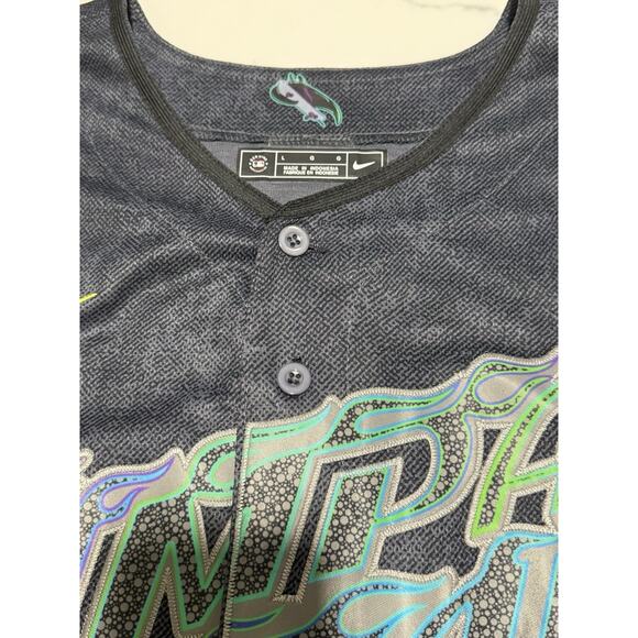 Nike Tampa Bay Rays City Connect Jersey Arozarena #56 Men’s Large MLB - Picture 6 of 6